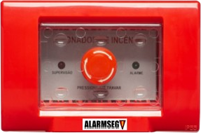 ACIONADOR MANUAL PARA ALARME DE INCÊNDIO IP55